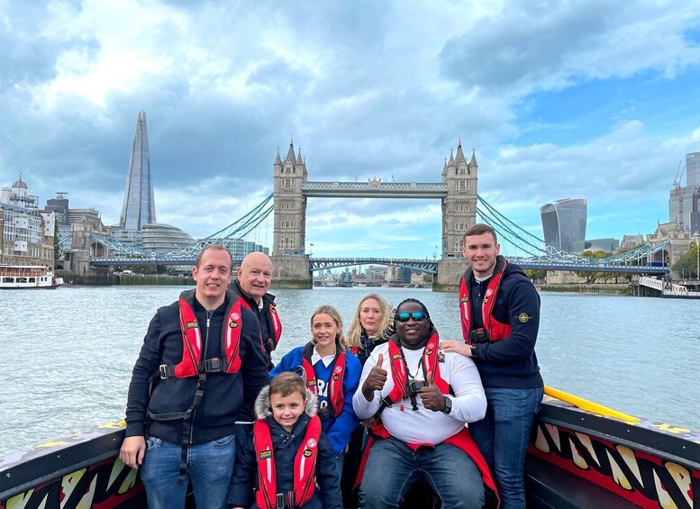 Picture 1 for Activity London: 40-Minute TOWER BEAST RIDE - Thames Speedboat Tour