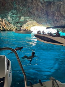 Kotor: Blue Cave, Snorkelling & Kotor Bay 3 hour Boat Tour