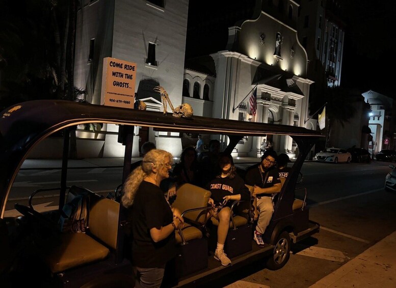 Picture 6 for Activity St Augustine: Riding with the Ghosts Golf Cart Tour