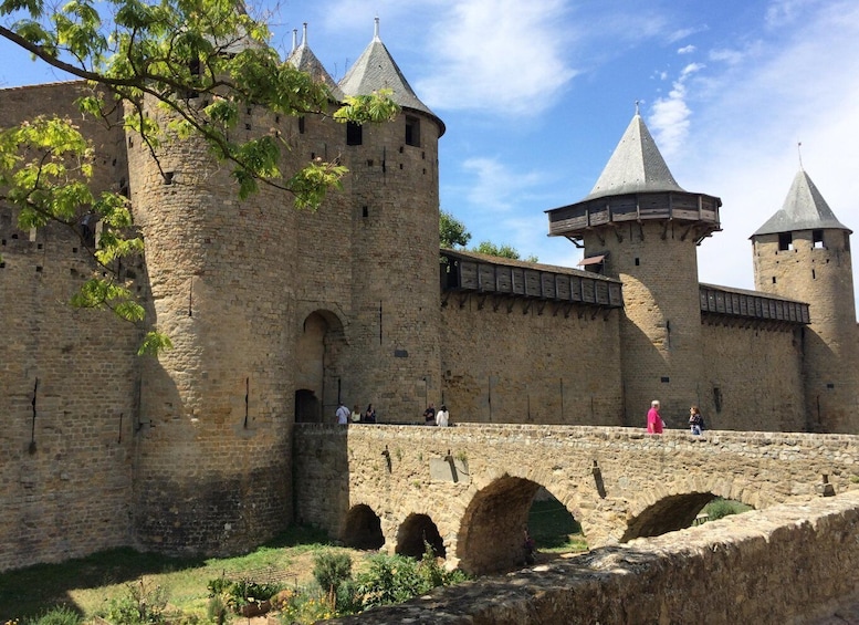 From Toulouse Cite de carcassonne et wine tasting
