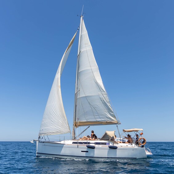 Picture 2 for Activity From Trapani: Private Sail Boat Trip to Favignana & Levanzo