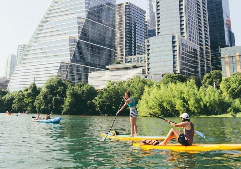 Picture 1 for Activity Austin: Lady Bird Lake Stand-Up Paddleboard Rental