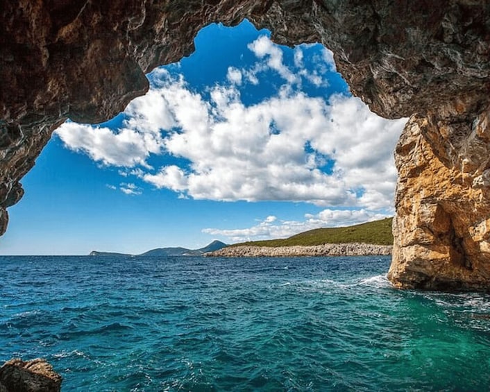 Picture 1 for Activity From Dubrovnik: Elaphiti Islands & Blue Cave Speedboat Tour