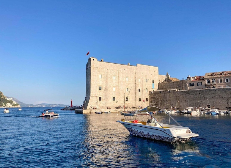 Picture 7 for Activity From Dubrovnik: Elaphiti Islands & Blue Cave Speedboat Tour