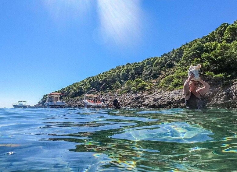 Picture 6 for Activity From Dubrovnik: Elaphiti Islands & Blue Cave Speedboat Tour