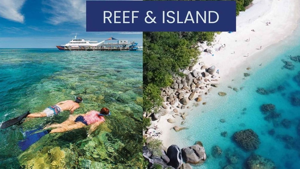 Cairns: Great Barrier Reef and Fitzroy Island Boat Tour