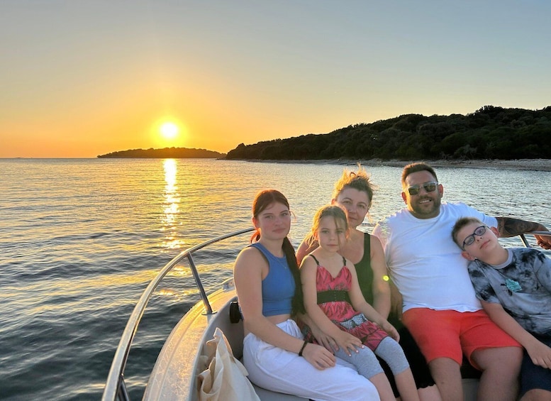 Picture 10 for Activity Brijuni Islands: Sunset & Dolphins private boat tour