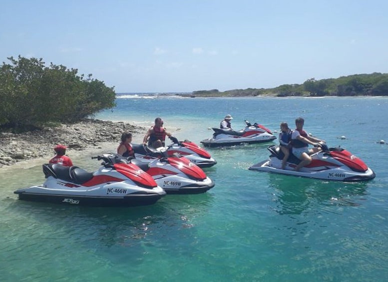 Picture 2 for Activity Willemstad: Guided Jet Ski Tour