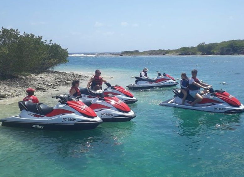 Picture 2 for Activity Willemstad: Guided Jet Ski Tour