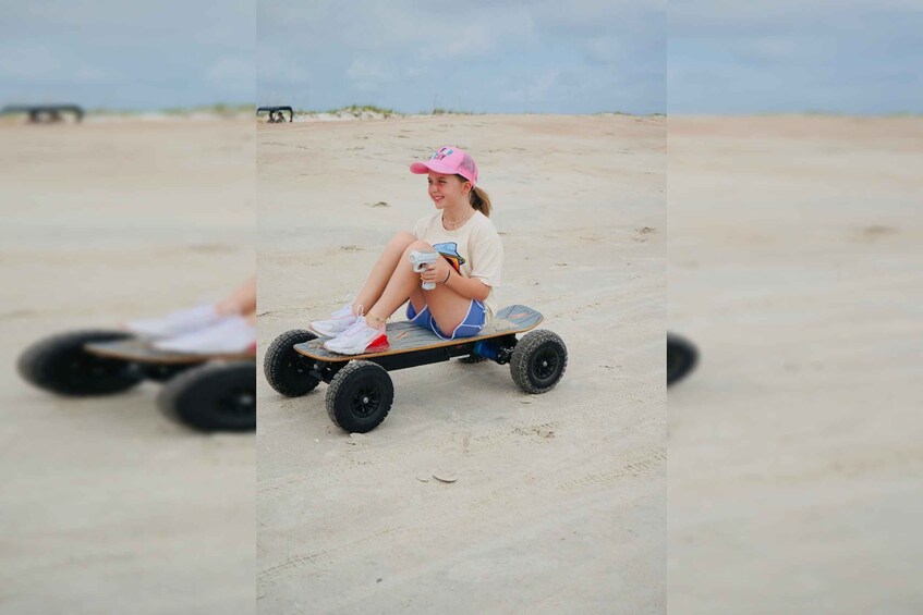 Picture 4 for Activity St. Augustine Beach: Sand Surfing and Guided Beach Ride