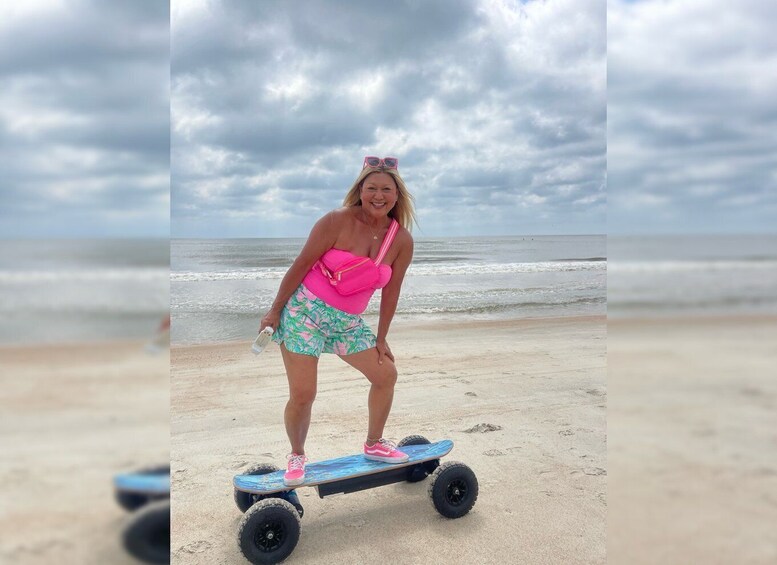 Picture 3 for Activity St. Augustine Beach: Sand Surfing and Guided Beach Ride