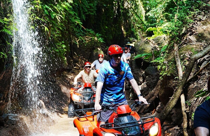 Picture 2 for Activity Ubud: ATV Quad Bike Adventure with Gorilla Statue & puddles