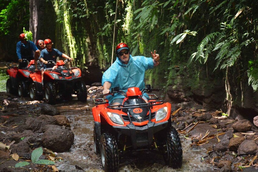 Picture 4 for Activity Ubud ATV Quad Bike Adventure with Waterfall & puddles