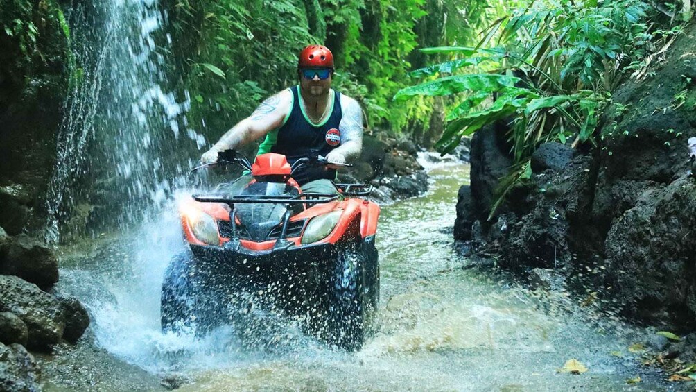 Ubud ATV Quad Bike Adventure with Waterfall & puddles