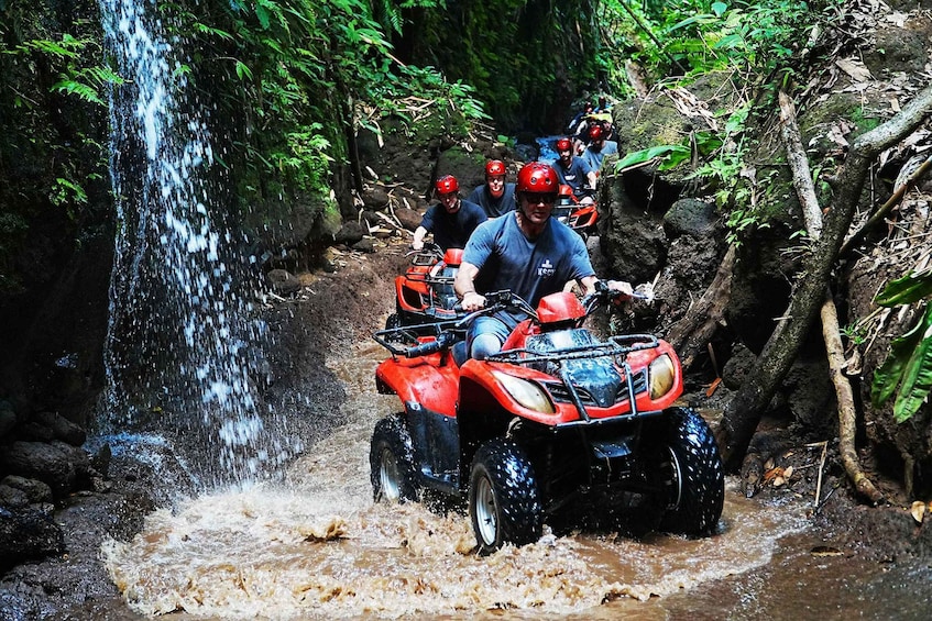Picture 5 for Activity Ubud ATV Quad Bike Adventure with Waterfall & puddles
