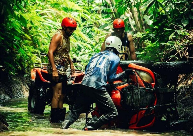 Picture 8 for Activity Ubud ATV Quad Bike Adventure with Waterfall & puddles