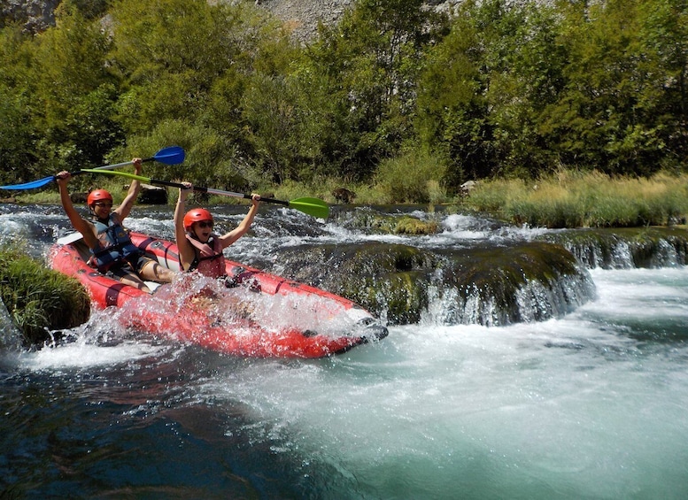 Zadar: River Zrmanja Guided Kayak Safari & Waterfalls