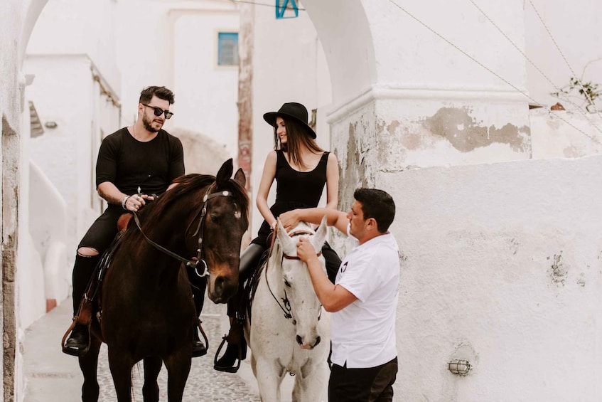 Picture 11 for Activity Santorini:Horse Riding Experience at Sunset on the Caldera