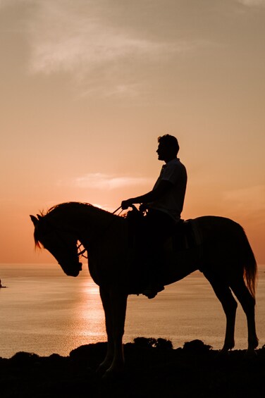 Picture 19 for Activity Santorini:Horse Riding Experience at Sunset on the Caldera