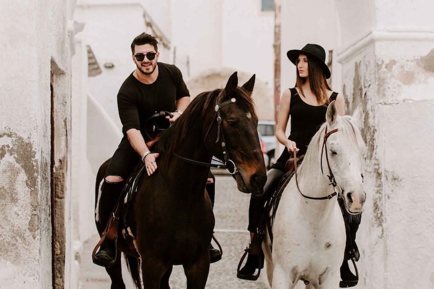 Picture 13 for Activity Santorini:Horse Riding Experience at Sunset on the Caldera