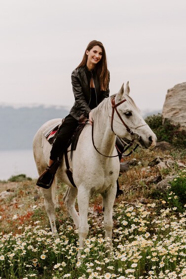 Picture 15 for Activity Santorini:Horse Riding Experience at Sunset on the Caldera