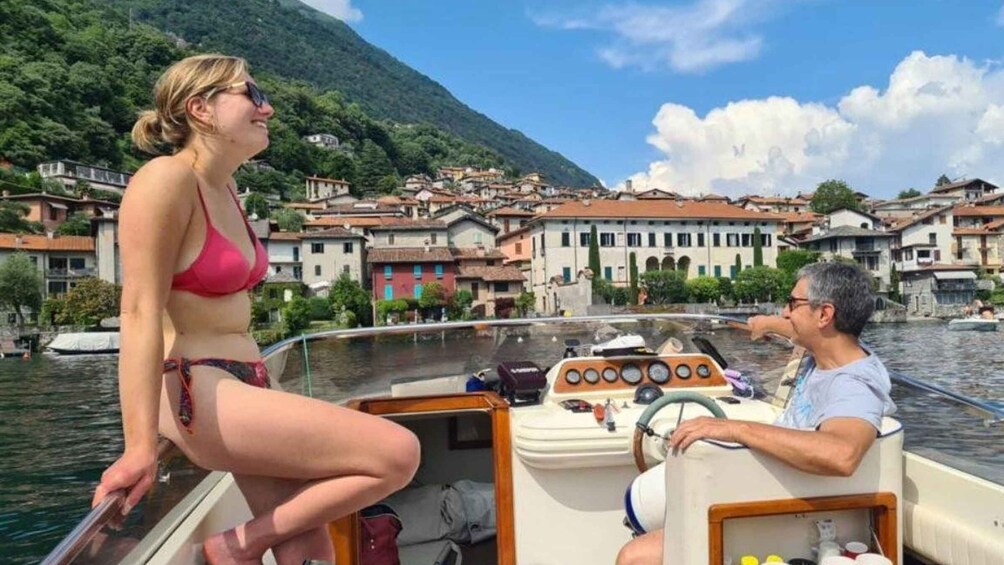 Picture 3 for Activity Lake Como Full Day Private Boat Tour Groups of 1 to 7 People