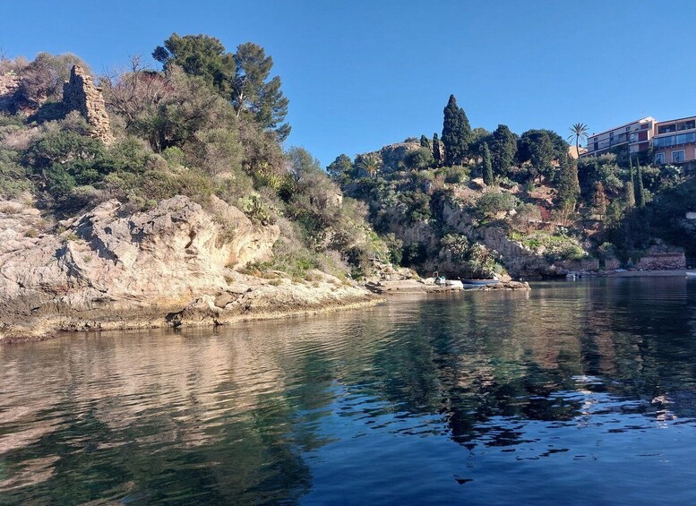 Picture 11 for Activity Giardini Naxos: Taormina & Isola Cruise Bella with Aperitif