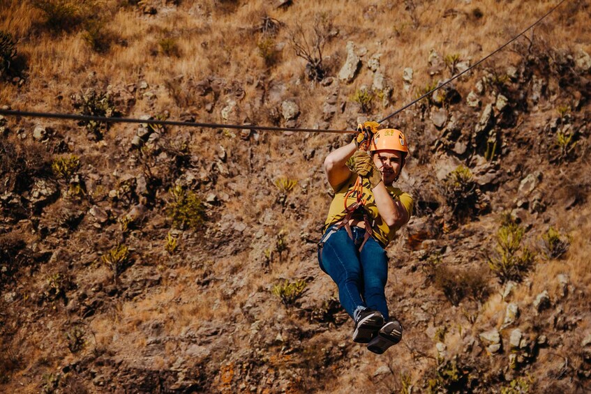 Picture 1 for Activity San Miguel de Allende: Zipline Adventure & Suspension Bridge