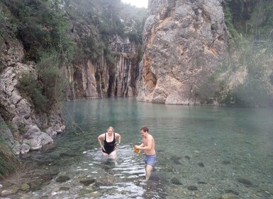 Hike and Swim in Montenejos Thermal Springs