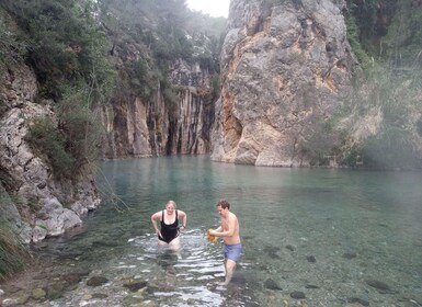 Hike and Swim in Montenejos Thermal Springs