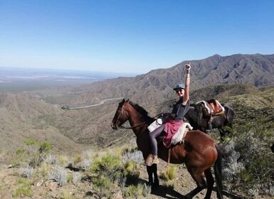 Mendoza: Sunset Horse Back Riding in the Mountains and BBQ