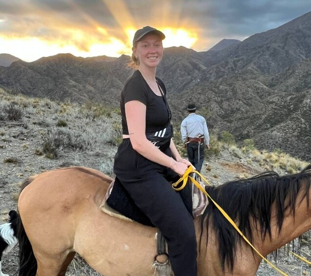 Picture 6 for Activity Mendoza: Sunset Horse Back Riding in the Mountains and BBQ