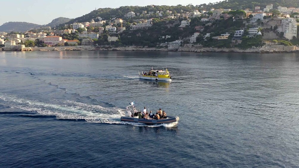 Picture 3 for Activity Nice: Speedboat Day Trip with Snorkeling in Villefranche Bay
