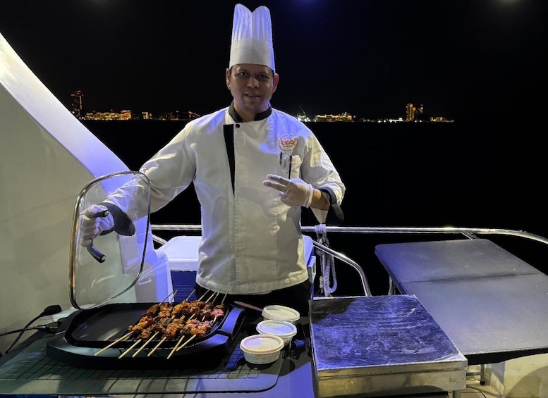 Picture 1 for Activity Burj Al Arab : 2 Hours Yacht Tour With BBQ Dinner