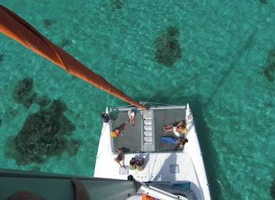 Catamaran cruise to Ile aux Cerfs from Pointe Jerome