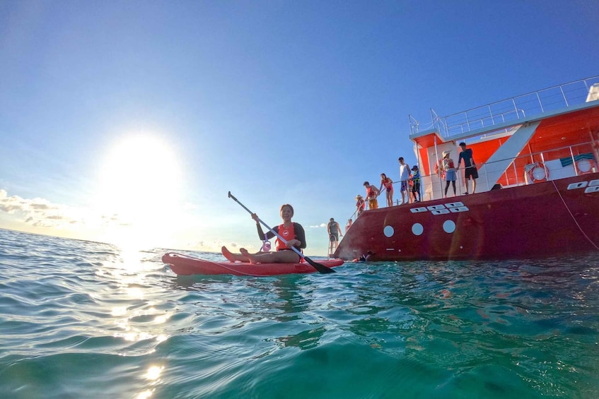 Boracay: Red Whale Party Cruise w/ Snacks & Water Activities