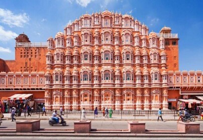 Jaipur: Privat heldags stadsrundtur i Jaipur med bil