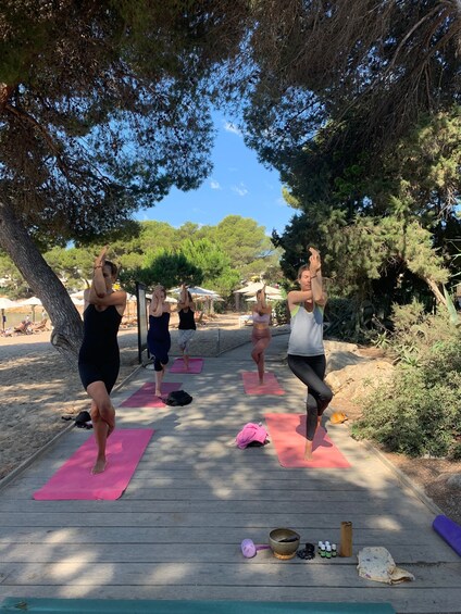 Picture 3 for Activity Ibiza: Outdoor Yoga and Breathwork Class with Gear Included