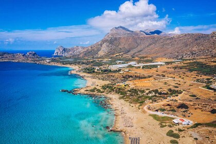 Tur til Falassarna-stranden fra Rethymno