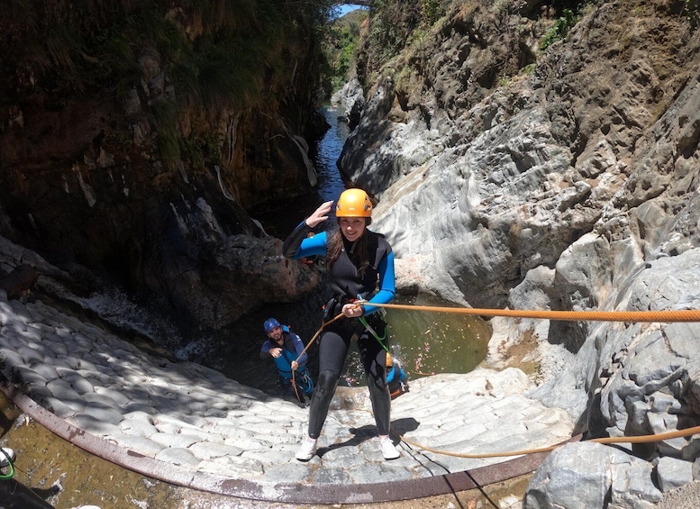 Picture 2 for Activity Benahavís: Canyoning Guided Tour at Guadalmina River