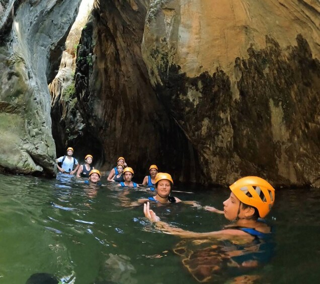 Picture 3 for Activity From Málaga: Guadalmina River Guided Canyoning Adventure