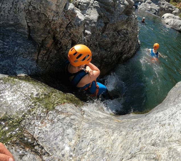Picture 31 for Activity From Málaga: Guadalmina River Guided Canyoning Adventure