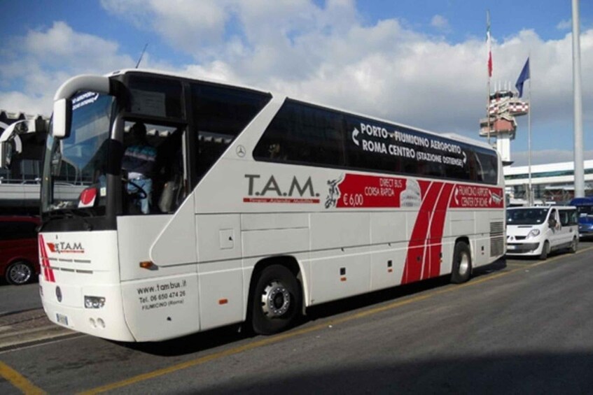 Picture 6 for Activity Rome: Bus between Fiumicino Airport and Termini/Ostiense st