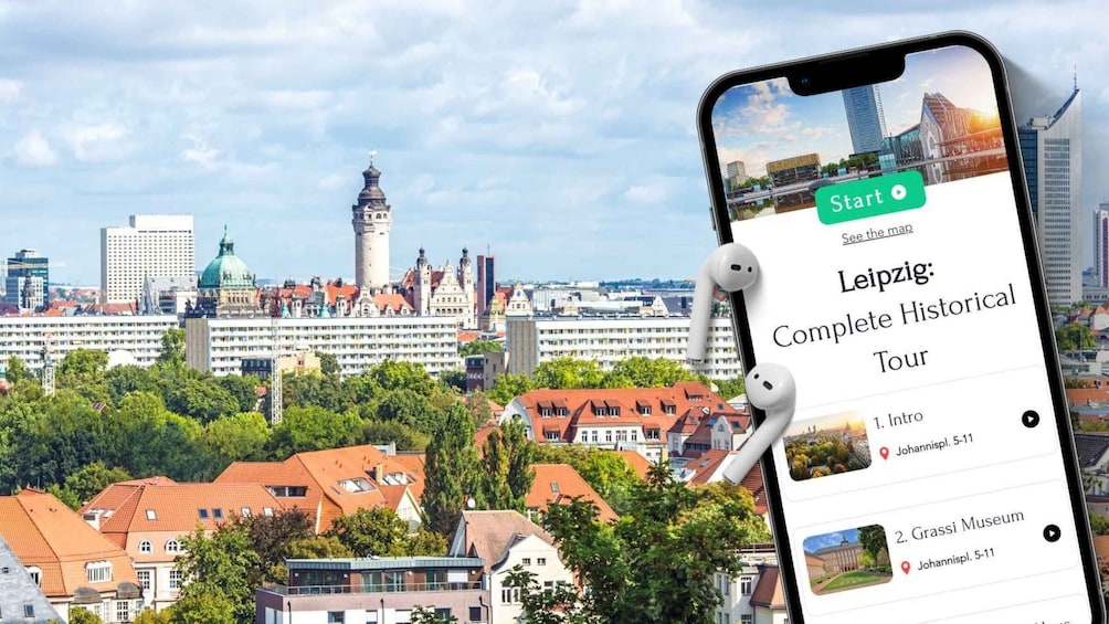 Leipzig: Complete Self-guided Audio Tour on your Phone
