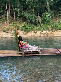 Montego Bay: River Rafting and Limestone Foot Massage