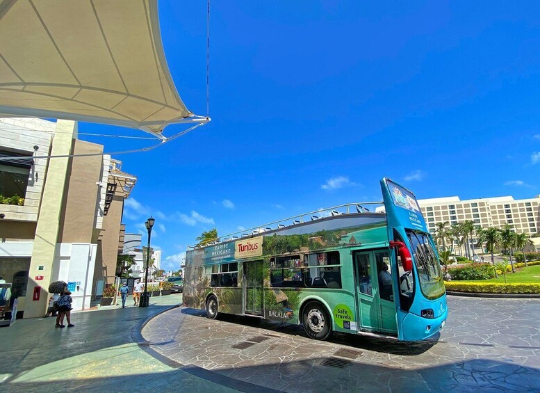 Picture 17 for Activity Cancun: Hop-on Hop-off Bus Tour with Flowrider Experience