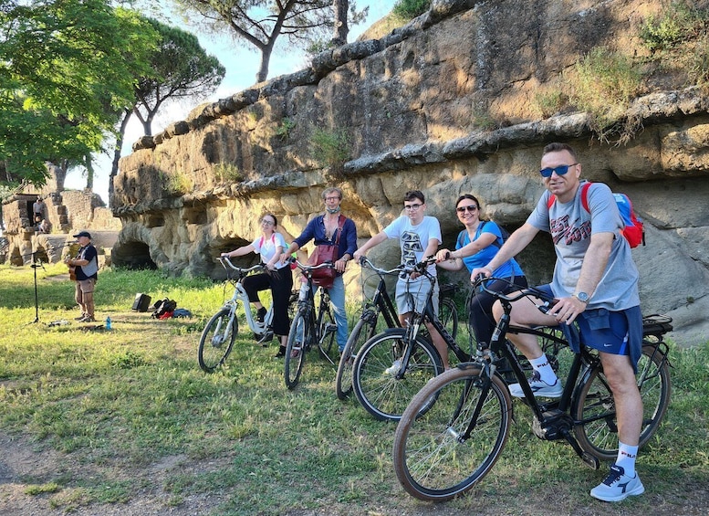 Picture 1 for Activity Rome: Appian Way and Roman Countryside Electric Bike Tour