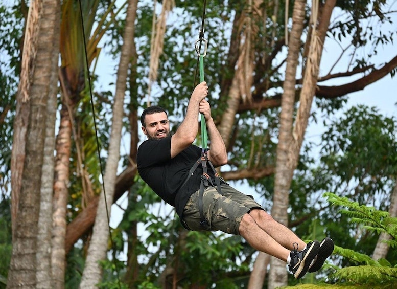 Picture 3 for Activity Mauritius: La Vallée des Couleurs, Waterfall Zipline