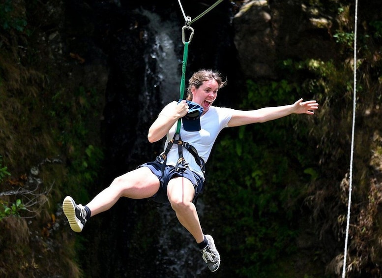 Picture 2 for Activity Mauritius: La Vallée des Couleurs, Waterfall Zipline