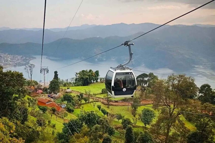 Picture 1 for Activity Pokhara: Cable Car Tour - Bird Eye View of Mountain & Lake